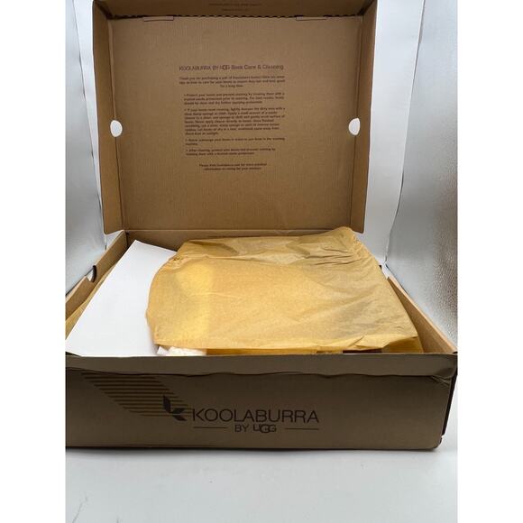 Koolaburra by UGG Suede Faux Fur Short Boots Dezi Plum White Size 10 NIB - Picture 10 of 10